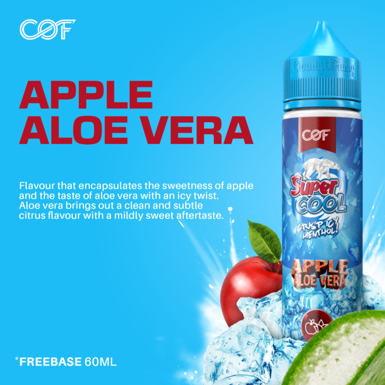 Poster 60ml Apple Aloe Vera