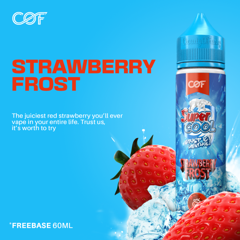 Poster 60ml Strawberry Frost